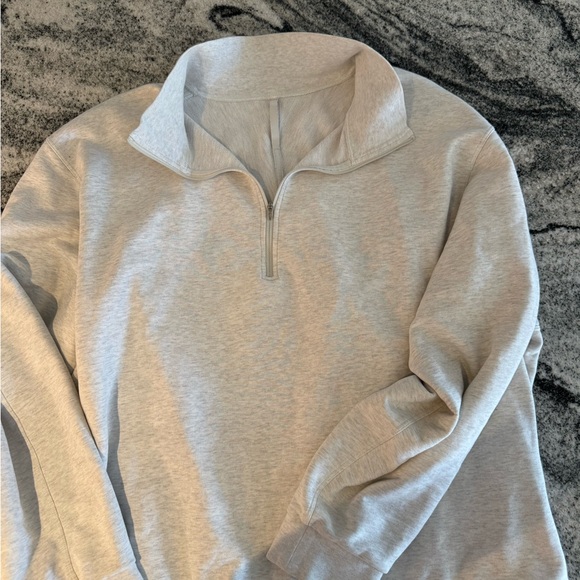 Men's LULU XL Steady State  Quarter-Zip Sweater - Picture 4 of 5